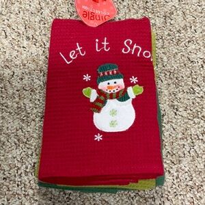 Holiday Wash Towel set
